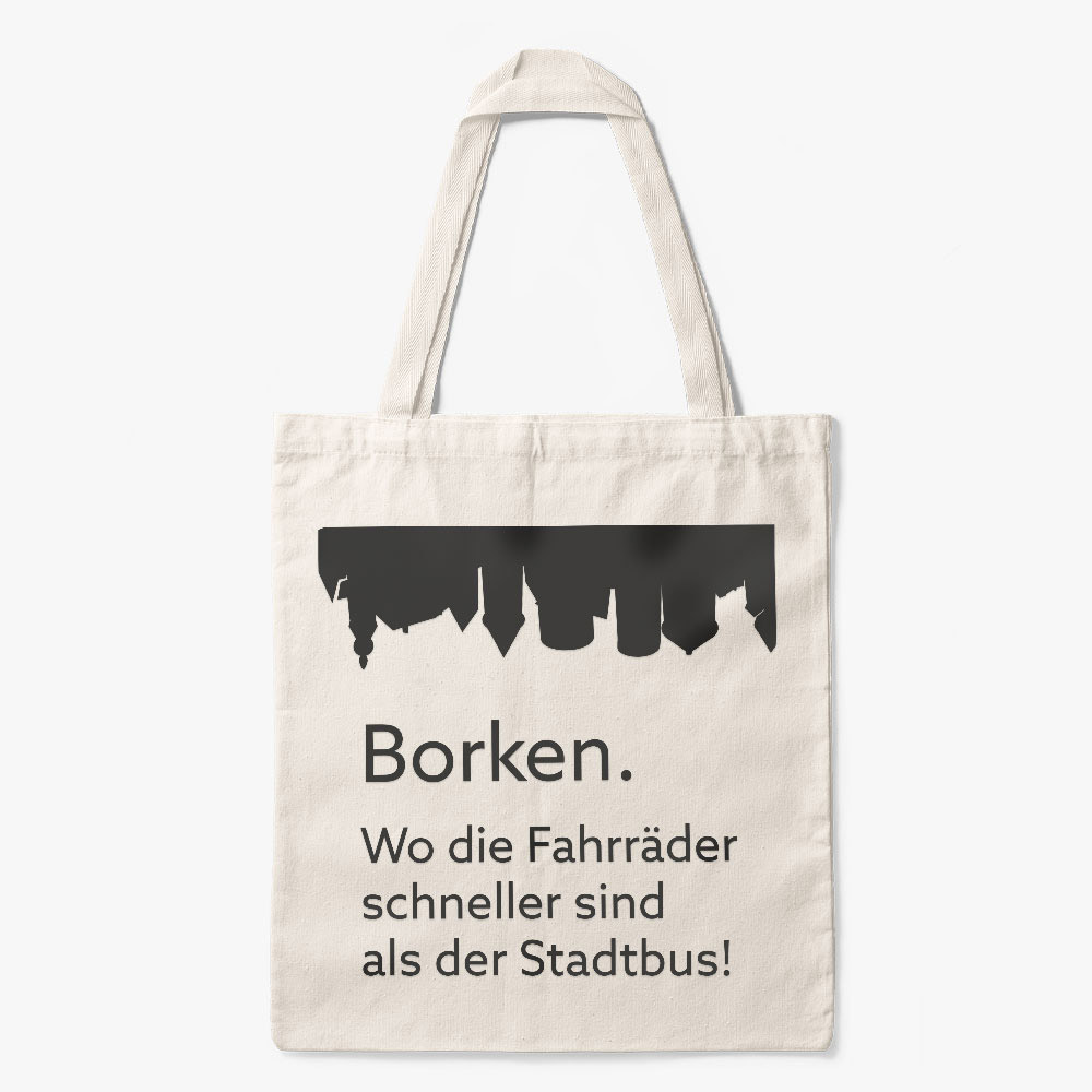 Jutebeutel "Borken No2"